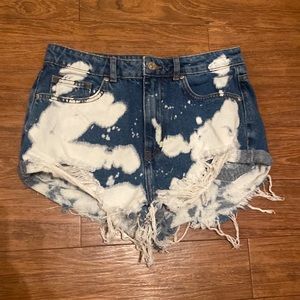 Tie dye shorts brand: forever 21